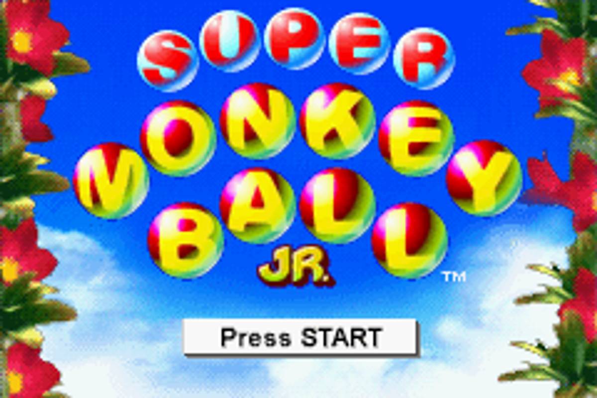 Super Monkey Ball Jr. ROM - GBA screenshot 1