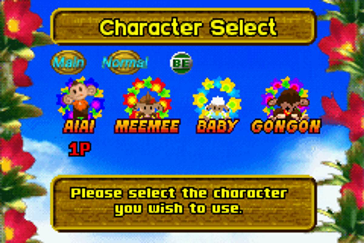 Super Monkey Ball Jr. ROM - GBA screenshot 2