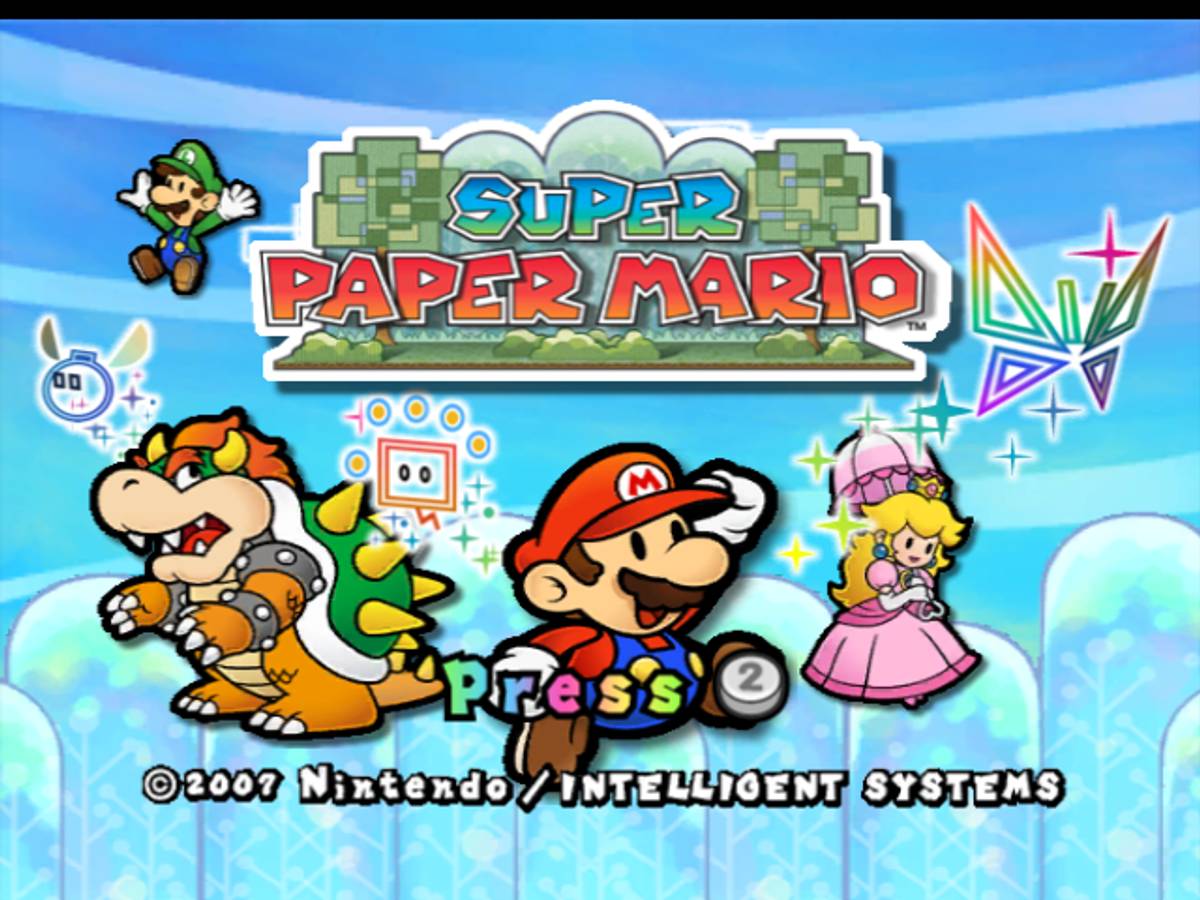 Super Paper Mario ISO - Wii screenshot 1