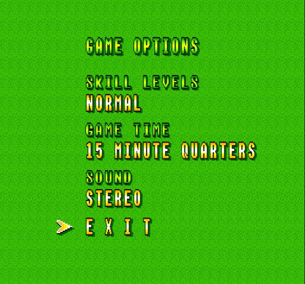 Super Play Action Football ROM - SNES screenshot 2