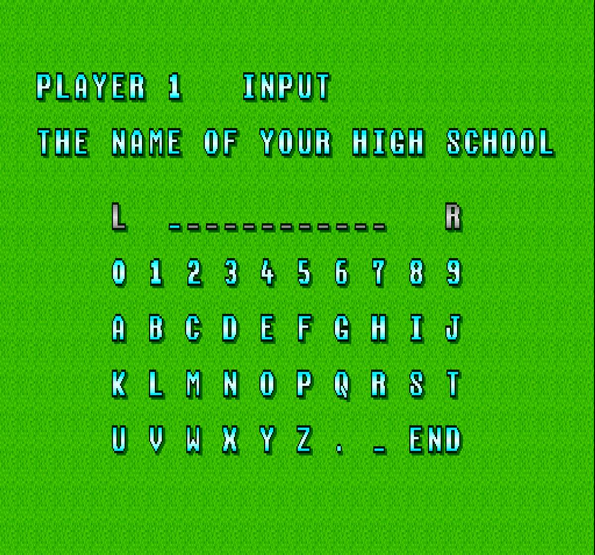 Super Play Action Football ROM - SNES screenshot 5
