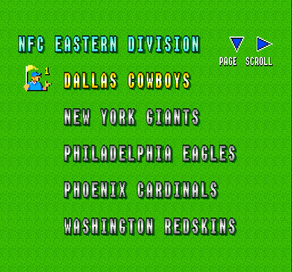 Super Play Action Football ROM - SNES screenshot 8