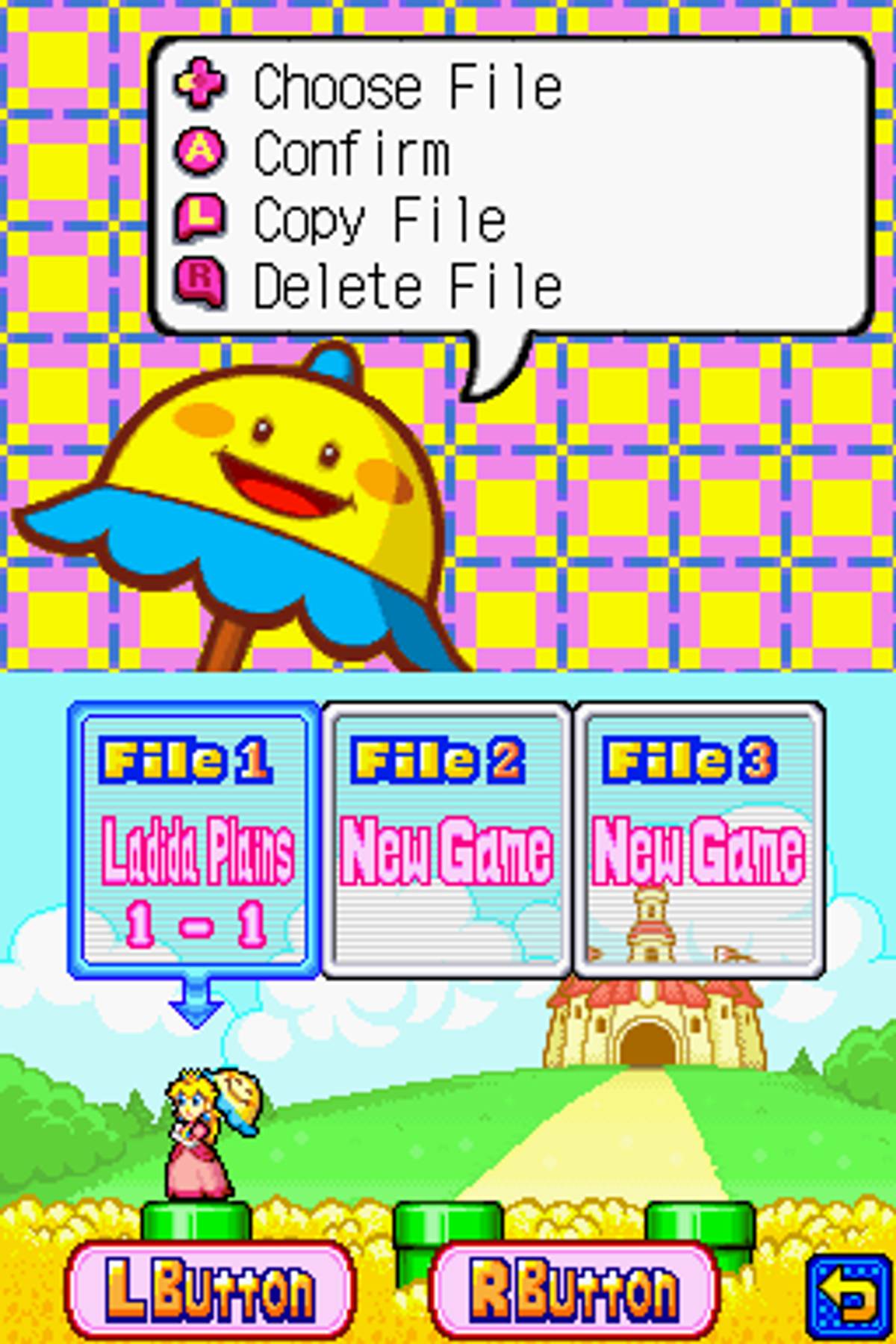 Super Princess Peach ROM - NDS screenshot 2
