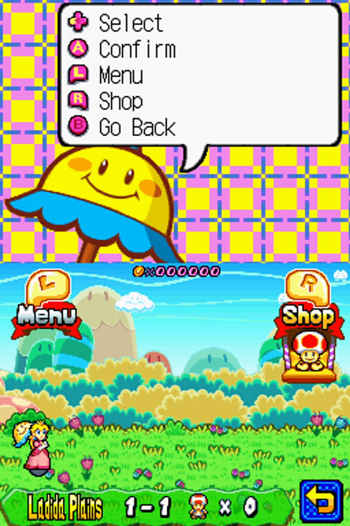 Super Princess Peach ROM - NDS screenshot 5