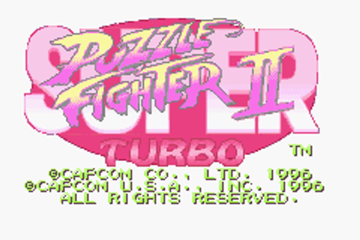 Super Puzzle Fighter II ROM - GBA screenshot 1