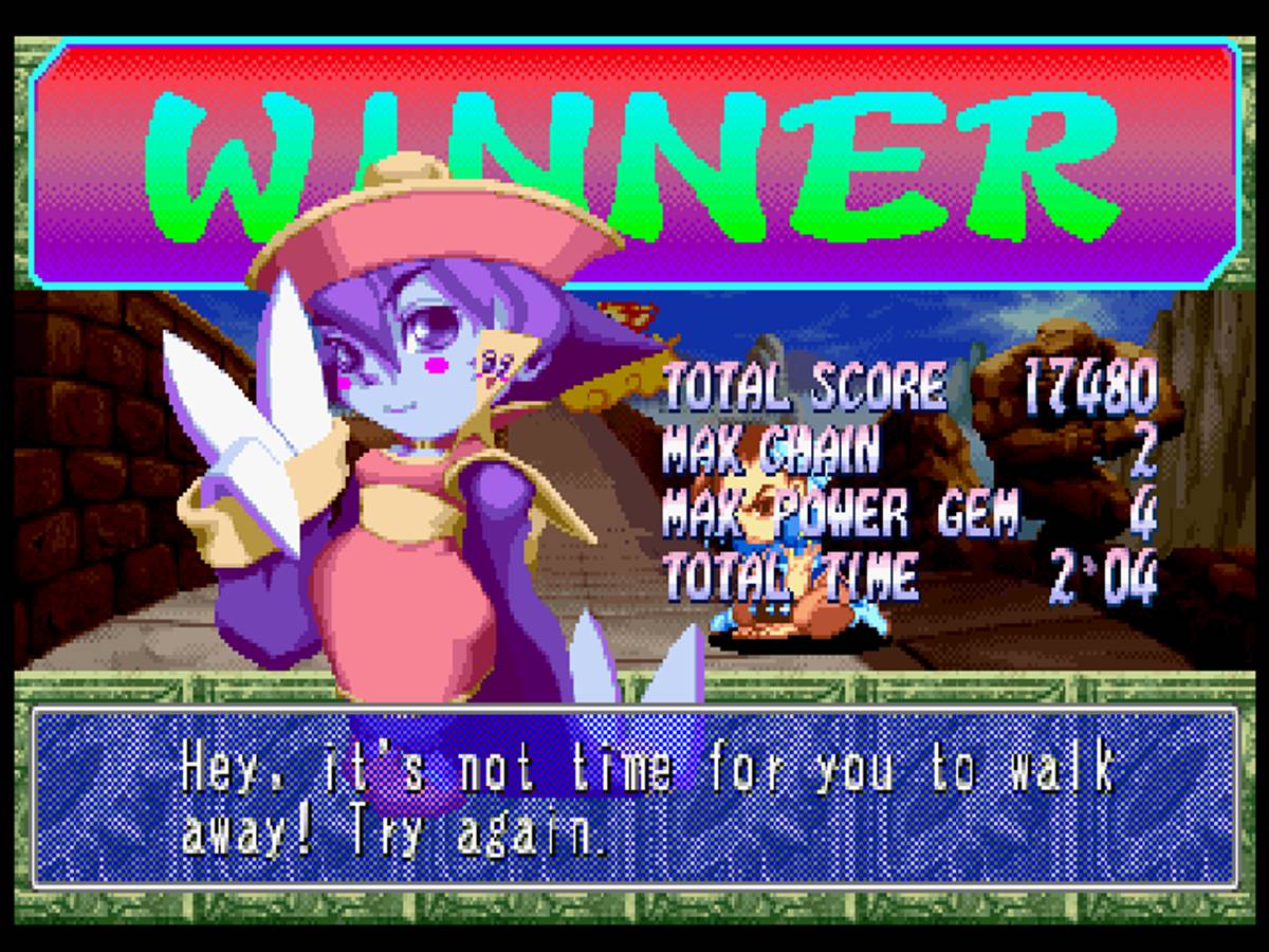 Super Puzzle Fighter II Turbo ISO - PS1 screenshot 10