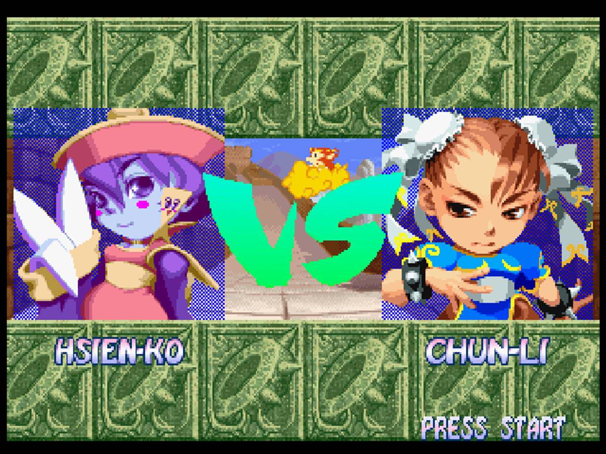 Super Puzzle Fighter II Turbo ISO - PS1 screenshot 8