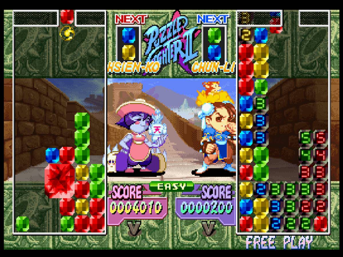 Super Puzzle Fighter II Turbo ISO - PS1 screenshot 9