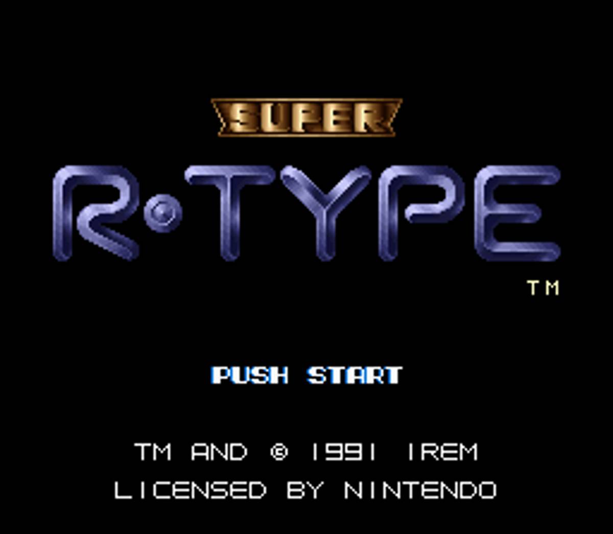 Super R-Type ROM - SNES screenshot 1