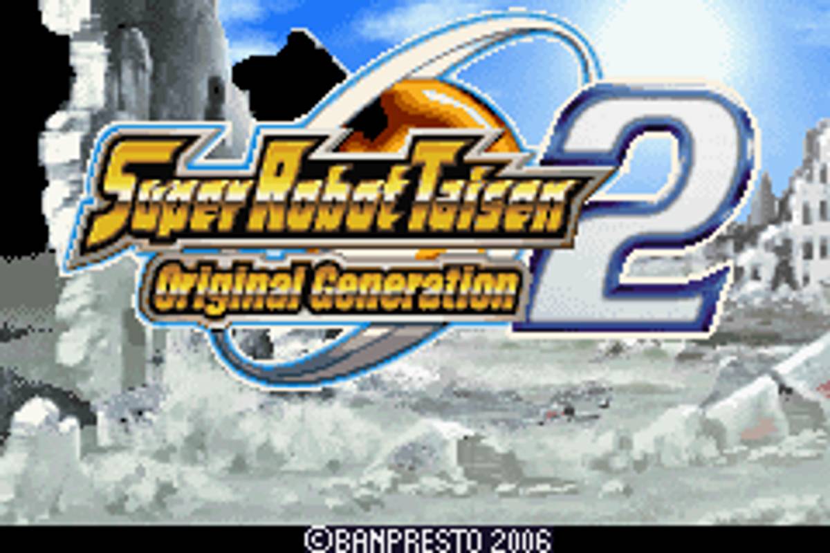 Super Robot Taisen: Original Generation 2 ROM - GBA screenshot 1