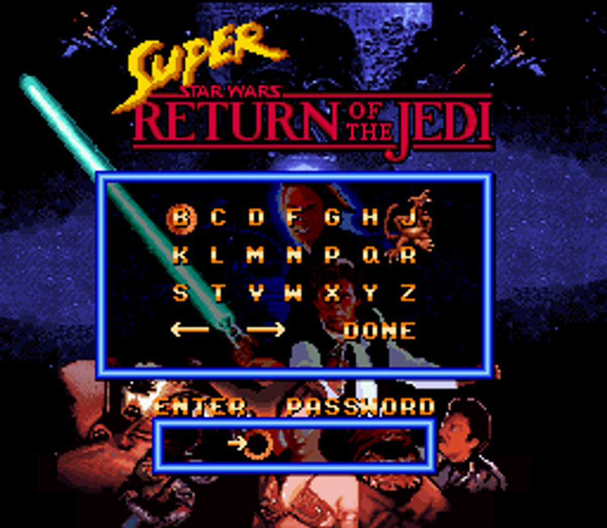 Super Star Wars: Return of the Jedi ROM - SNES screenshot 2