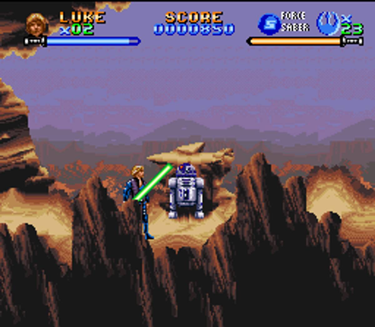 Super Star Wars: Return of the Jedi ROM - SNES screenshot 4