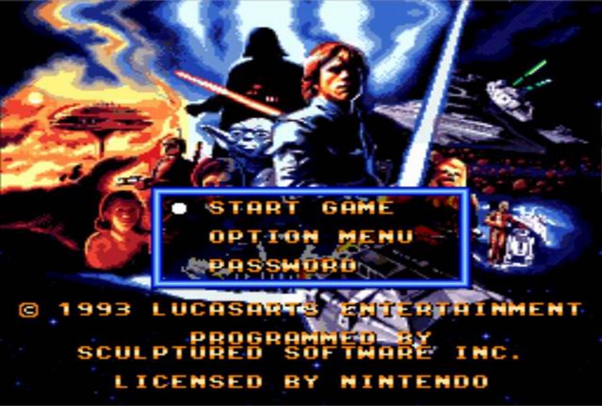 Super Star Wars: The Empire Strikes Back ROM - SNES screenshot 1