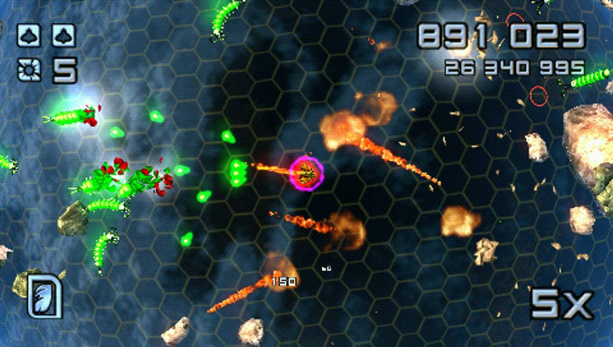 Super Stardust Portable ISO - PSP screenshot 8