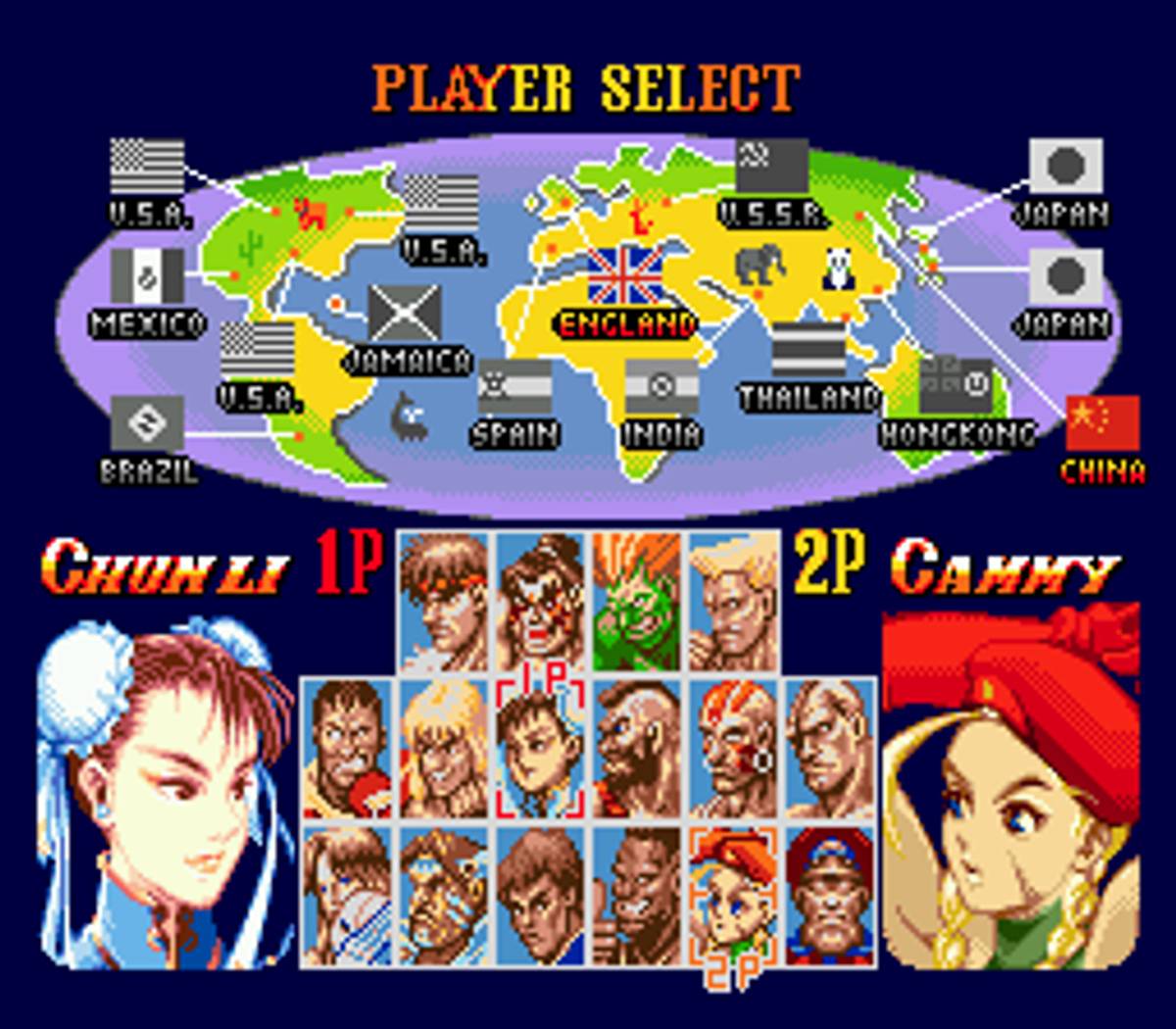 Super Street Fighter II ROM - Genesis screenshot 3