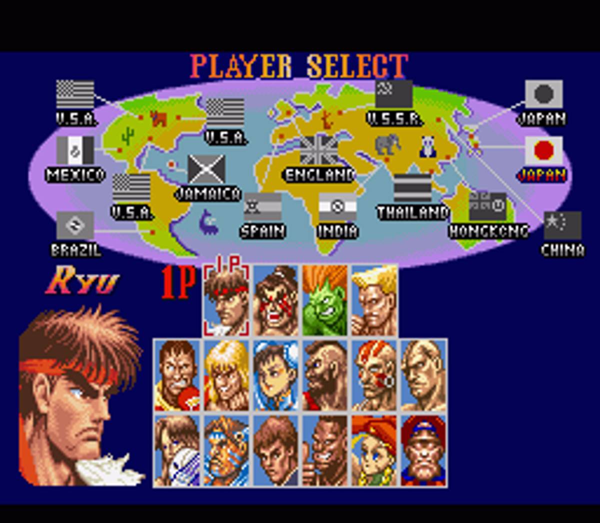Super Street Fighter II ROM - SNES screenshot 4