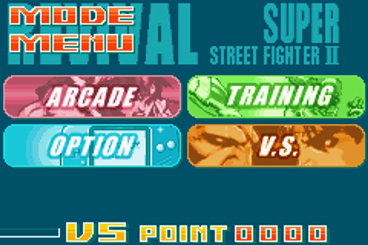 Super Street Fighter II: Turbo Revival ROM - GBA screenshot 3