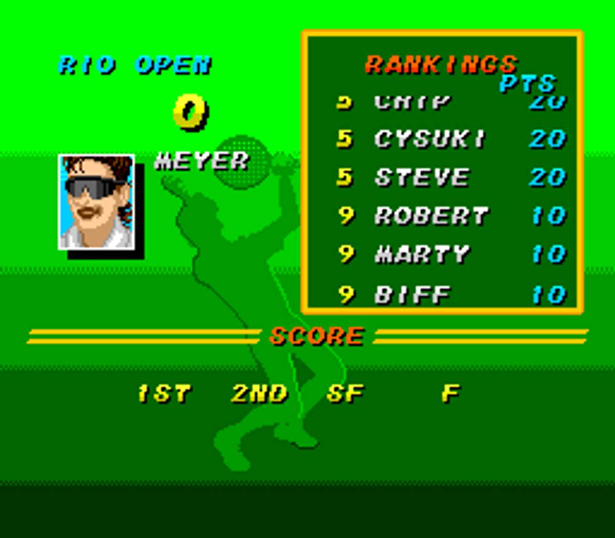 Super Tennis ROM - SNES screenshot 8