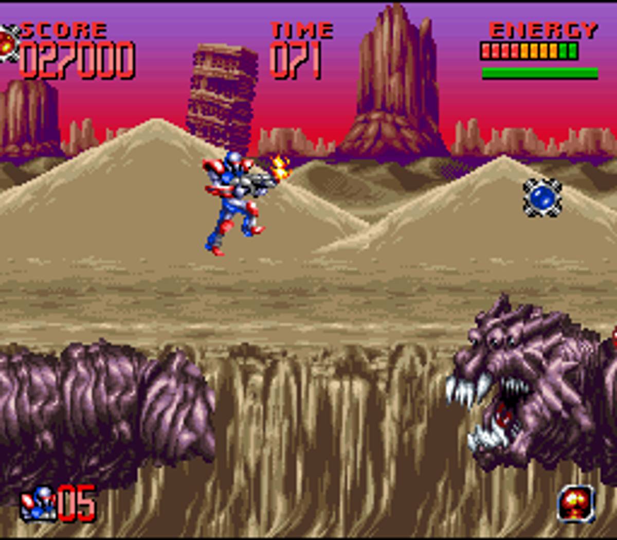 Super Turrican 2 ROM - SNES screenshot 10
