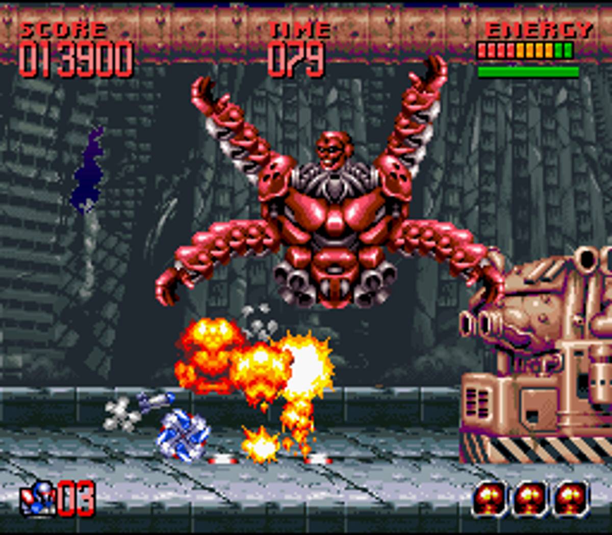 Super Turrican 2 ROM - SNES screenshot 7