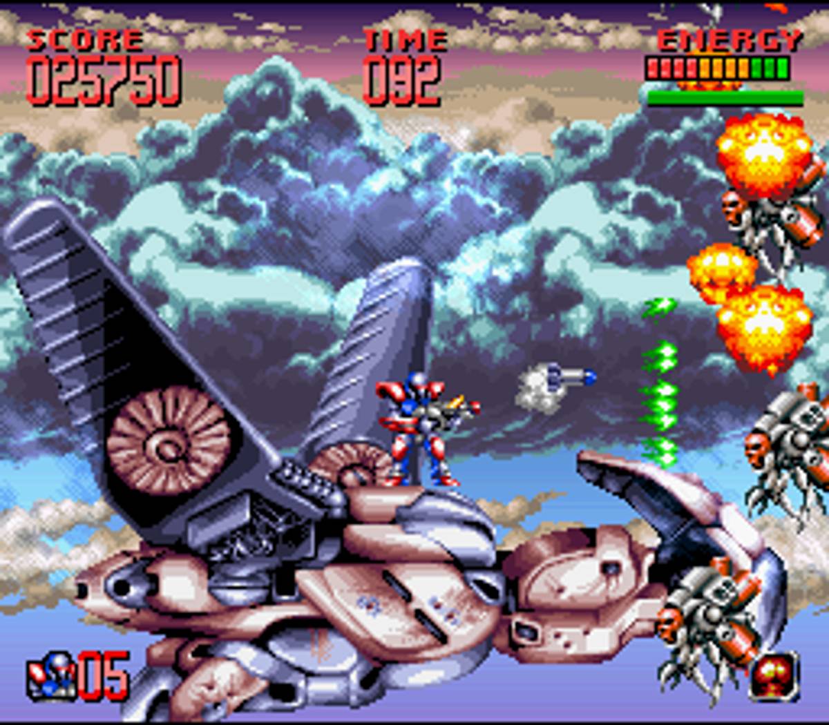 Super Turrican 2 ROM - SNES screenshot 9