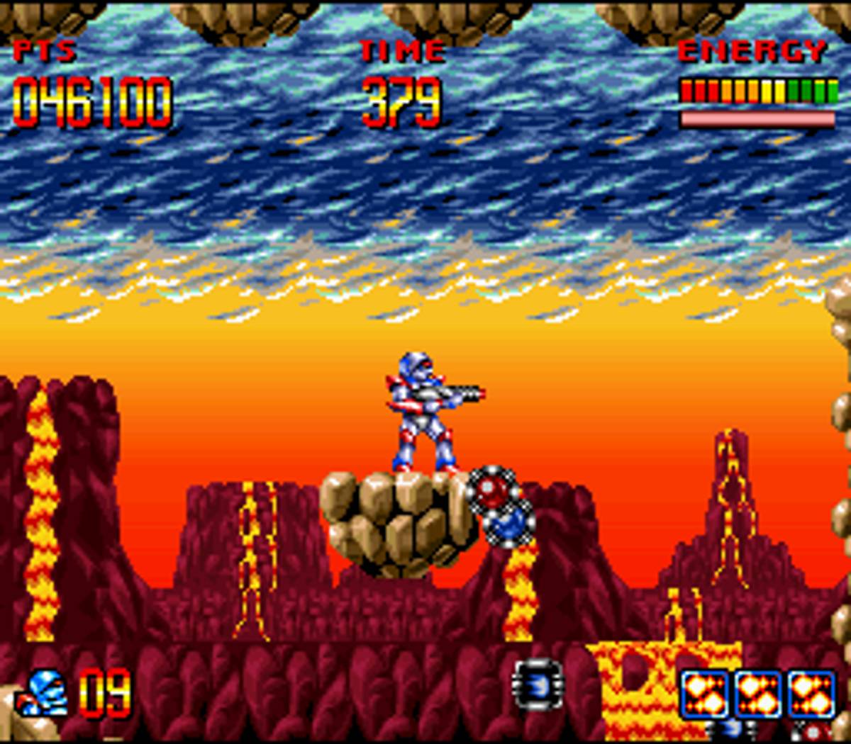 Super Turrican ROM - SNES screenshot 10