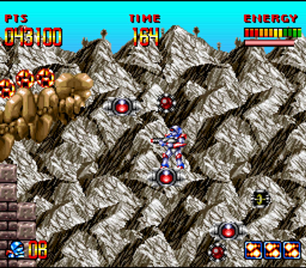 Super Turrican ROM - SNES screenshot 4