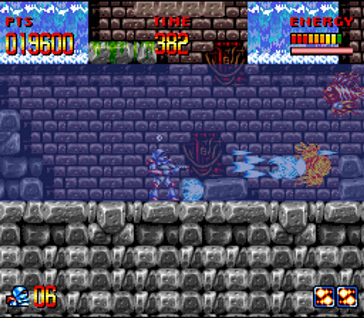 Super Turrican ROM - SNES screenshot 5