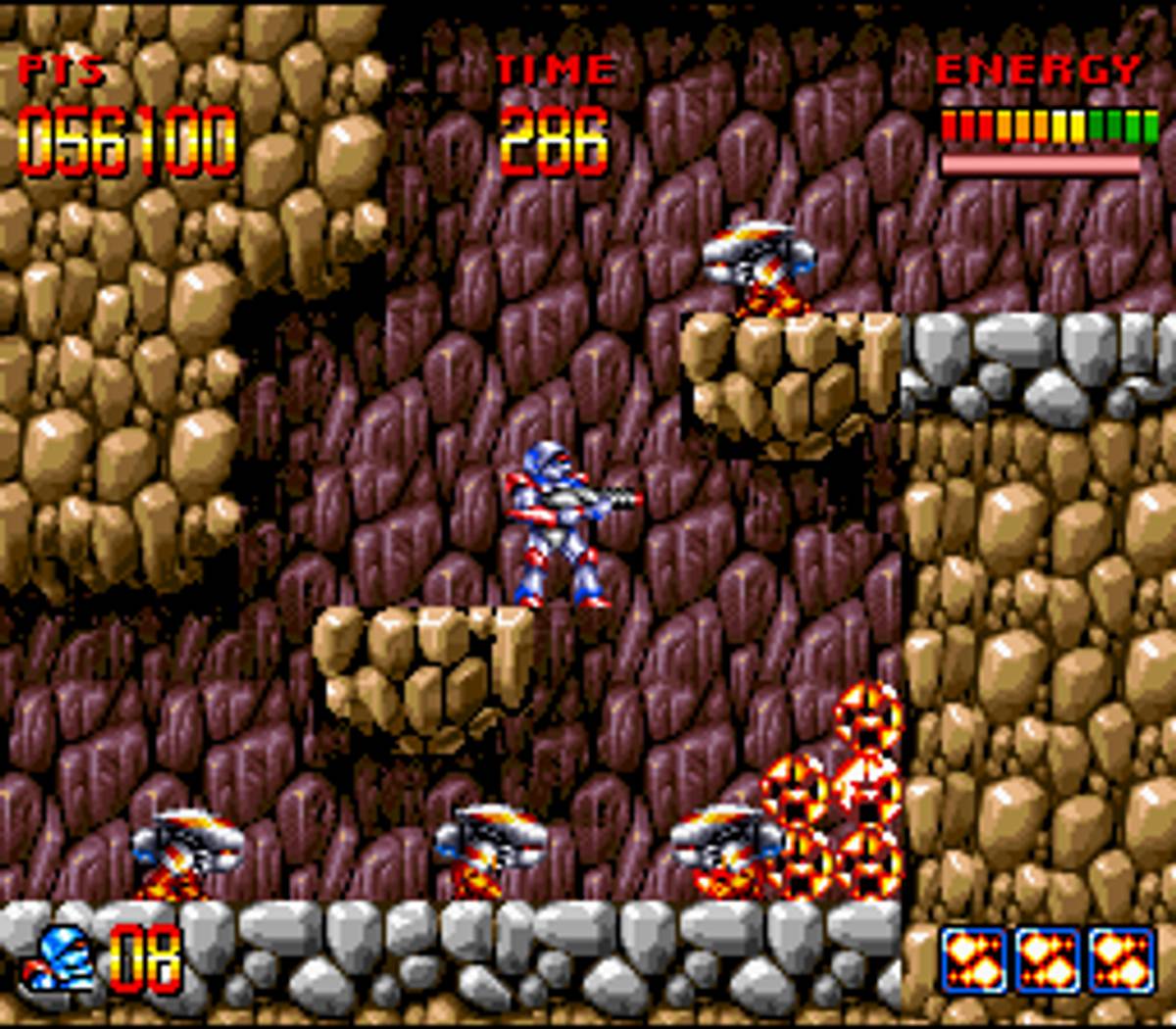 Super Turrican ROM - SNES screenshot 9