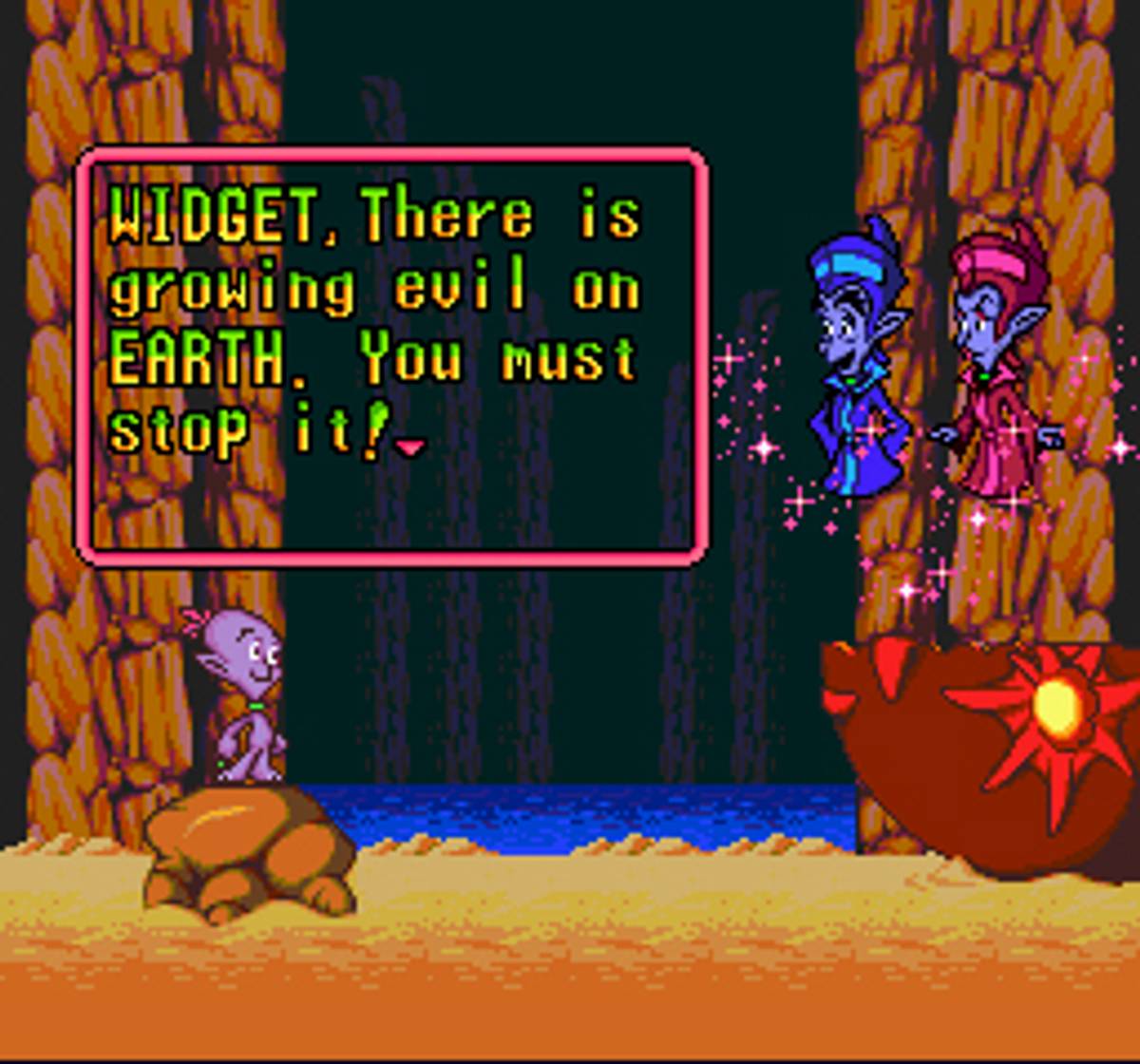 Super Widget ROM - SNES screenshot 2