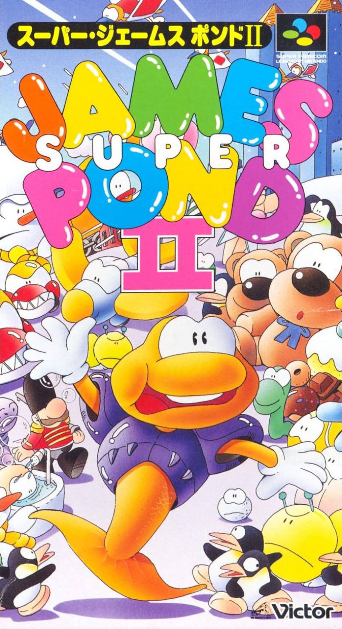 Download Torrent Super James Pond ROM – SNES