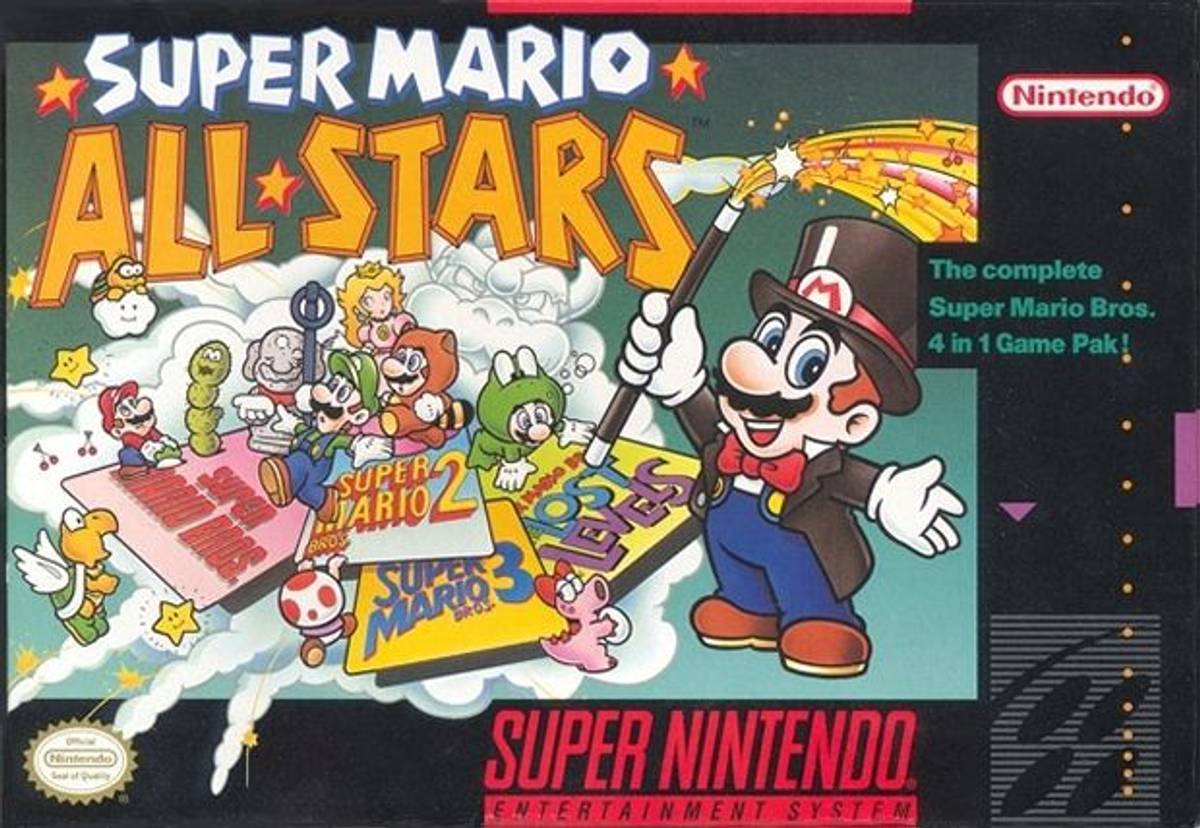 Download Torrent Super Mario All-Stars ROM – SNES