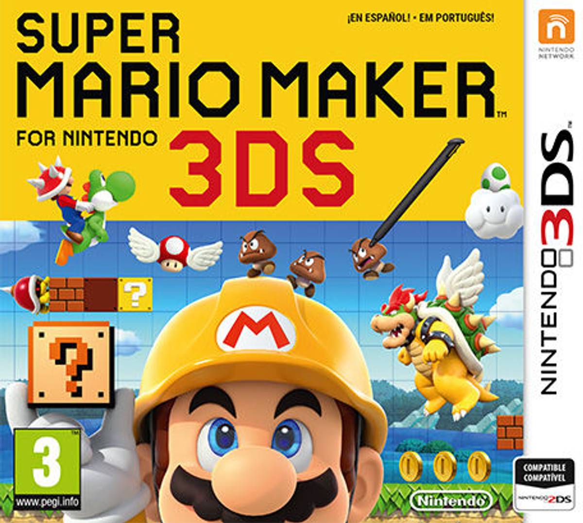 Download Torrent Super Mario Maker for Nintendo 3DS ROM – 3DS