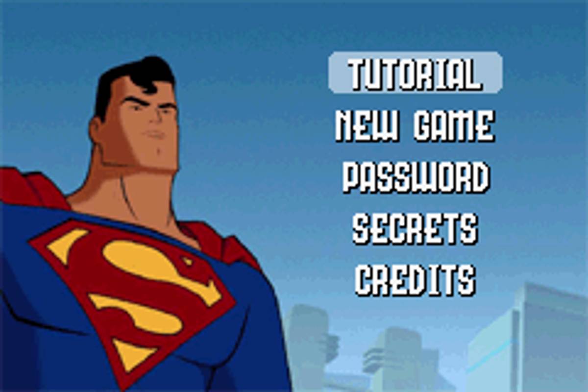 Superman: Countdown to Apokolips ROM - GBA screenshot 3