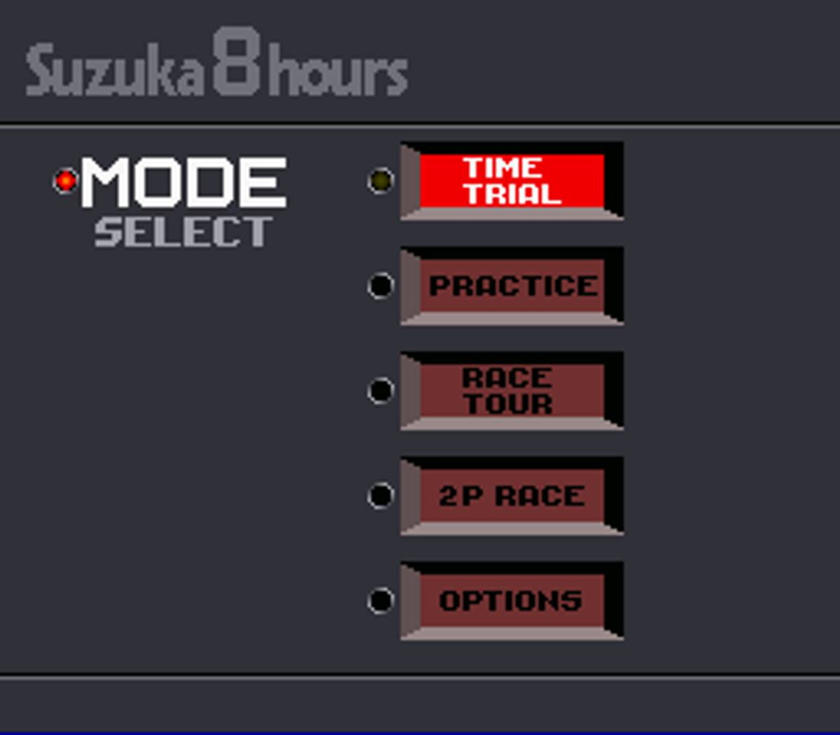 Suzuka 8 Hours ROM - SNES screenshot 3