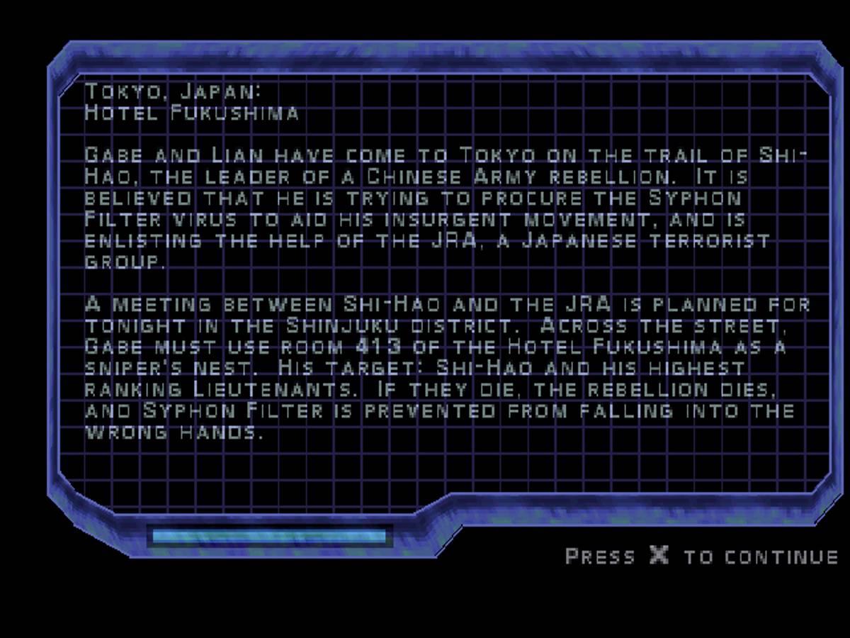 Syphon Filter 3 ISO - PS1 screenshot 3