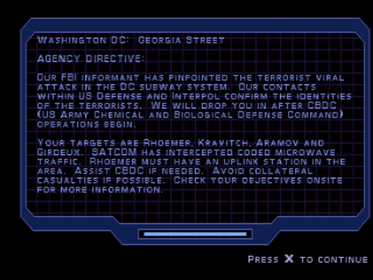 Syphon Filter ISO - PS1 screenshot 3