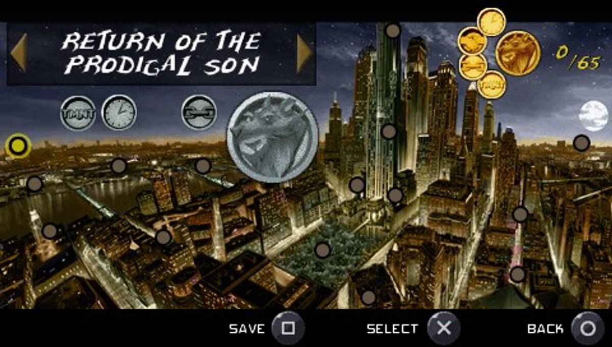 TMNT ISO - PSP screenshot 3