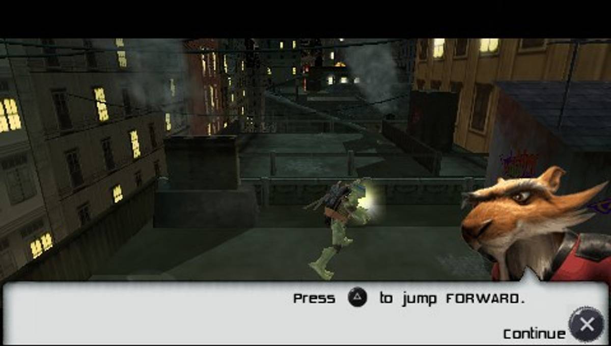 TMNT ISO - PSP screenshot 5