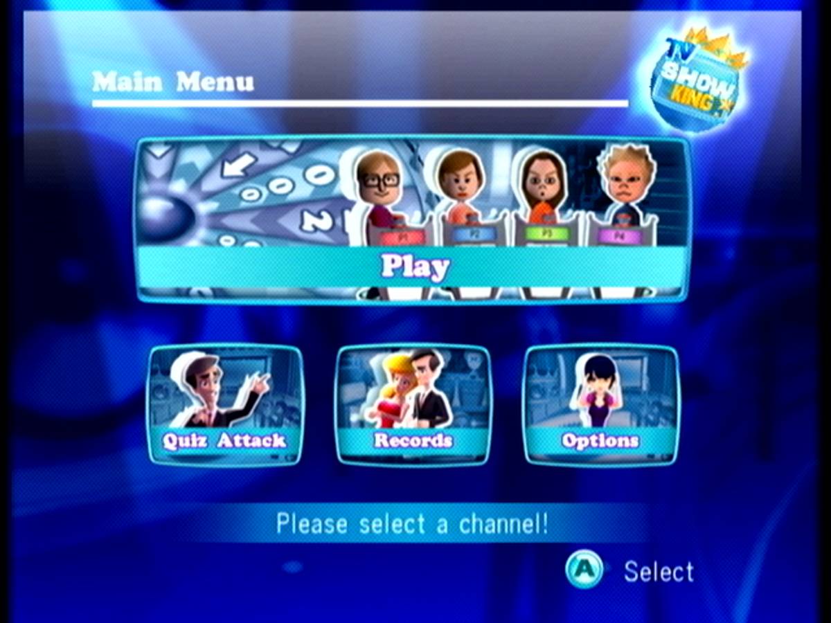 TV Show King ISO - Wii screenshot 2