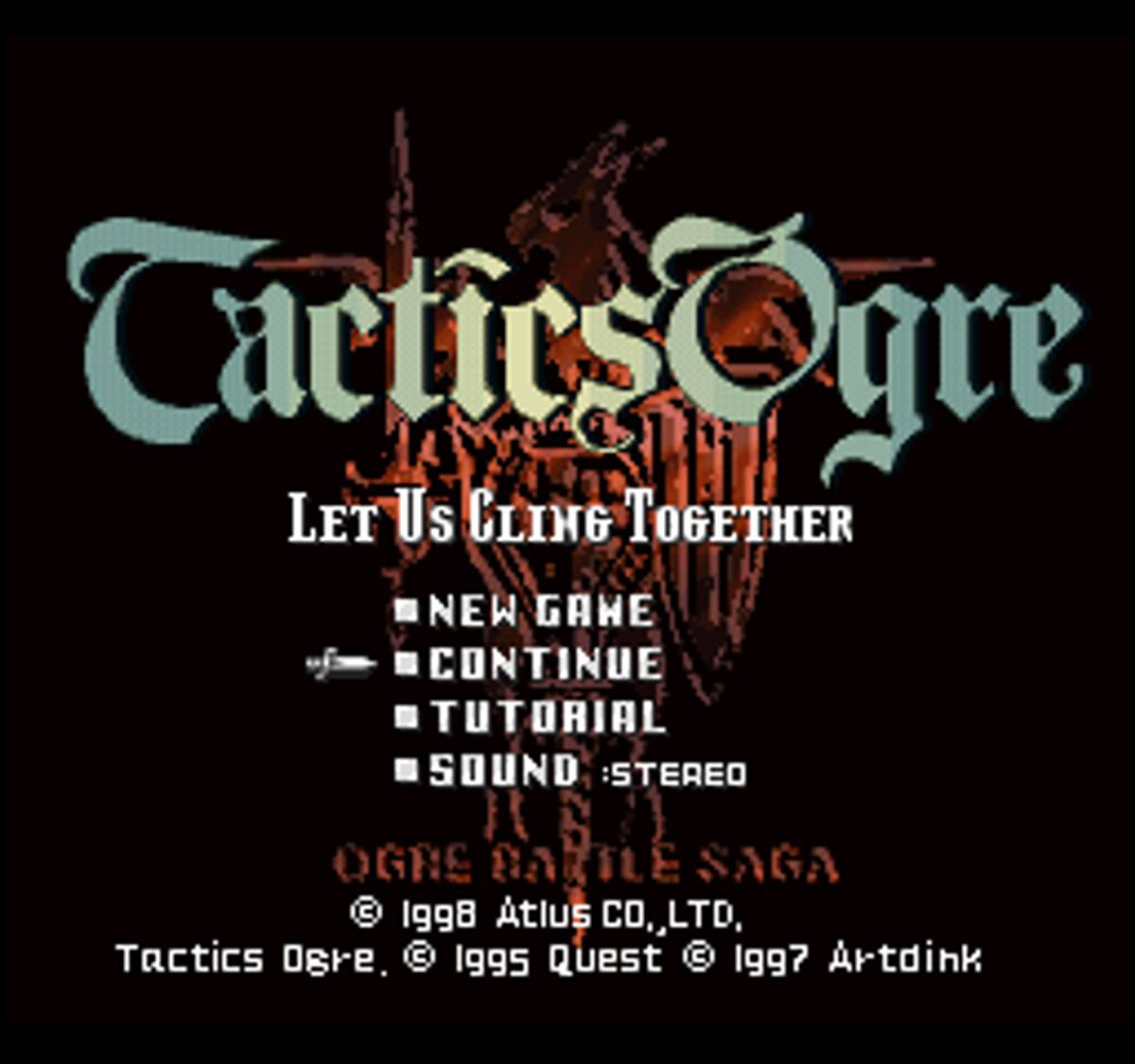 Tactics Ogre ISO - PS1 screenshot 2