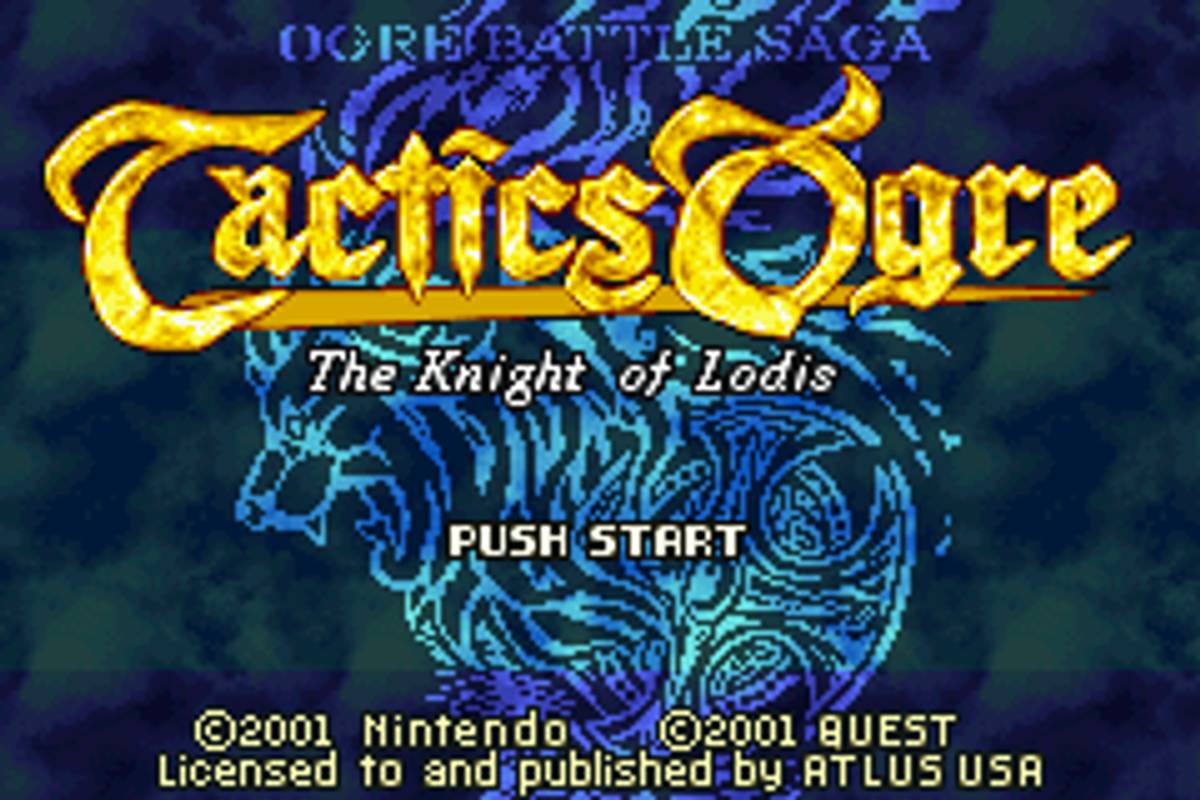 Tactics Ogre: The Knight of Lodis ROM - GBA screenshot 2