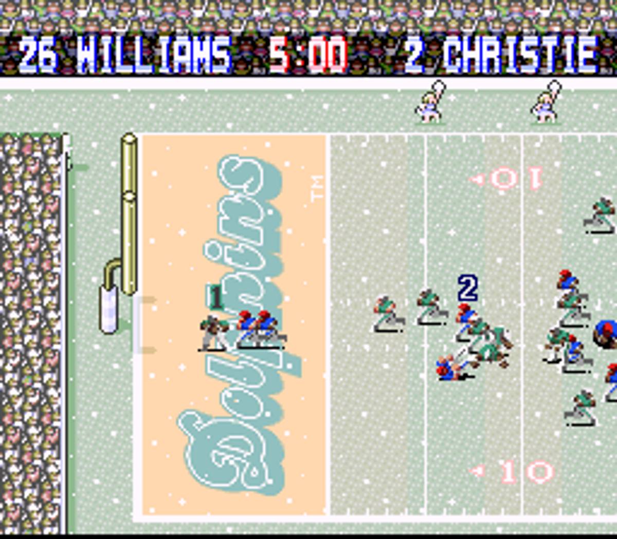 Tecmo Super Bowl ROM - SNES screenshot 4