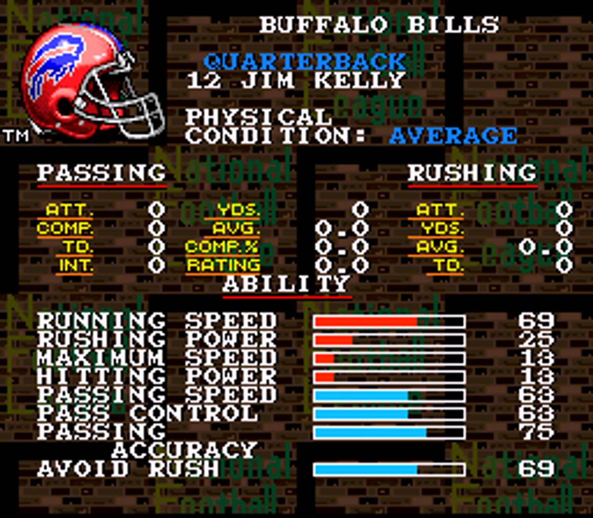 Tecmo Super Bowl ROM - SNES screenshot 8