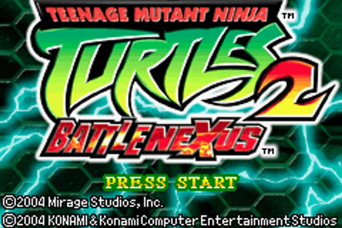 Teenage Mutant Ninja Turtles 2: Battle Nexus ROM - GBA screenshot 2