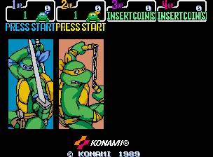 Teenage Mutant Ninja Turtles ROM - Arcade screenshot 2