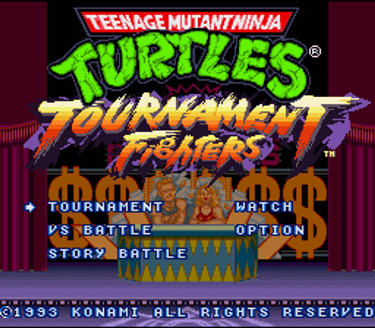 Teenage Mutant Ninja Turtles: Tournament Fighters ROM - SNES screenshot 2