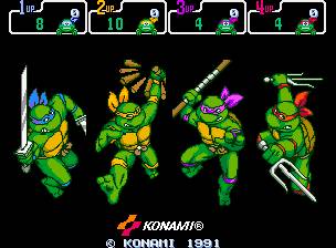 Teenage Mutant Ninja Turtles: Turtles in Time ROM - Arcade screenshot 3