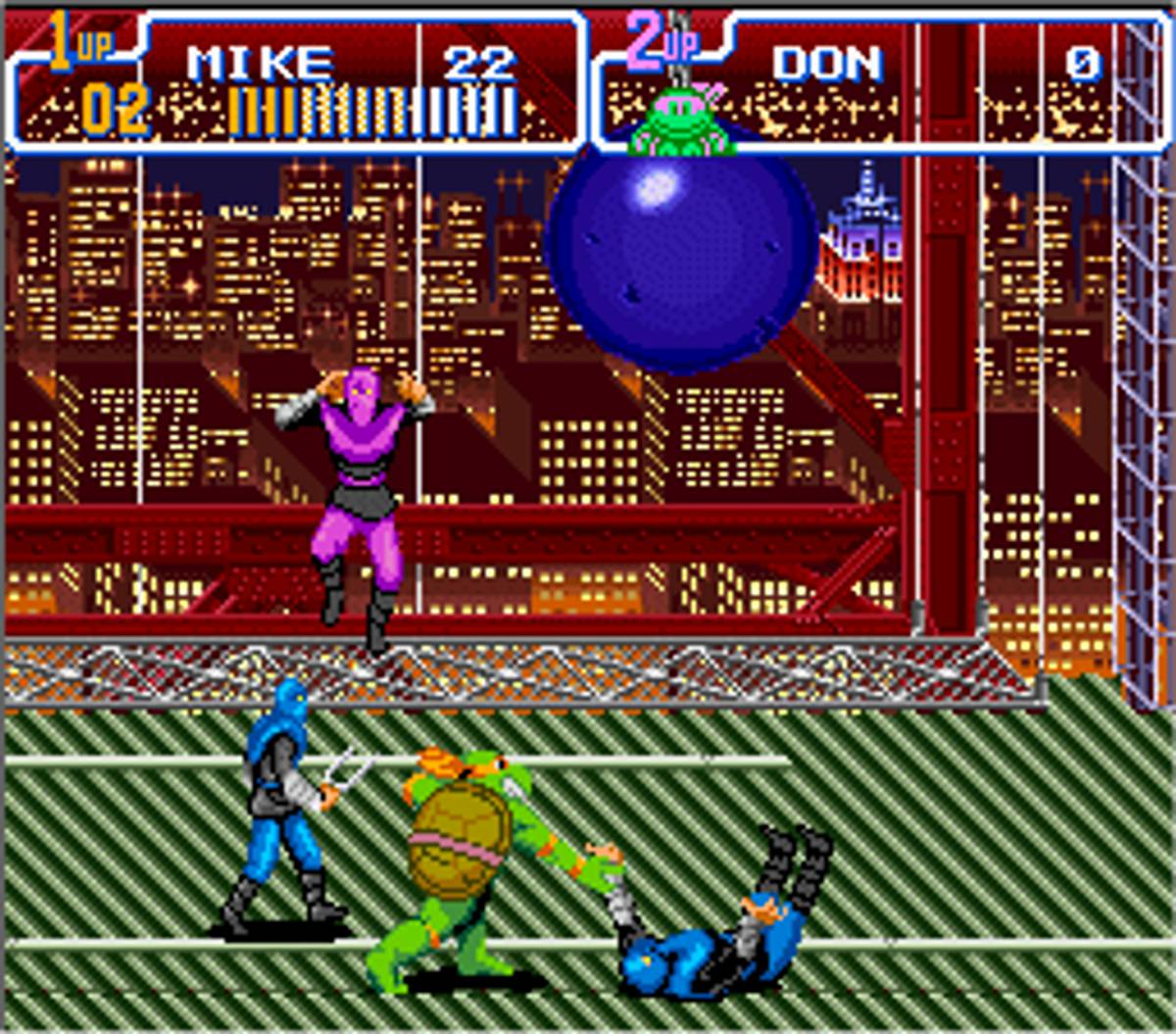 Teenage Mutant Ninja Turtles: Turtles in Time ROM - SNES screenshot 4