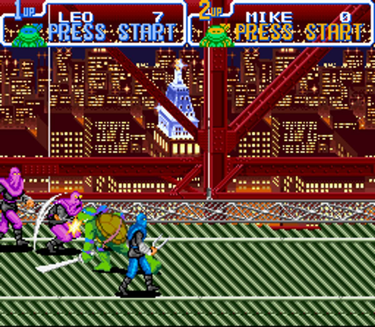 Teenage Mutant Ninja Turtles: Turtles in Time ROM - SNES screenshot 5